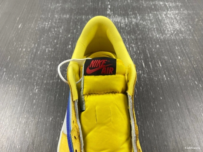Kick Theory OG Low Scott Canary Travis x DZ4137-700 Jordan Air 1 0820